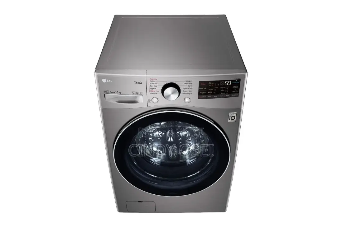 Lg F0l9dyp2s 15kg | Front Load Washer | Ai DDTM | Thinqtm | Turbowash