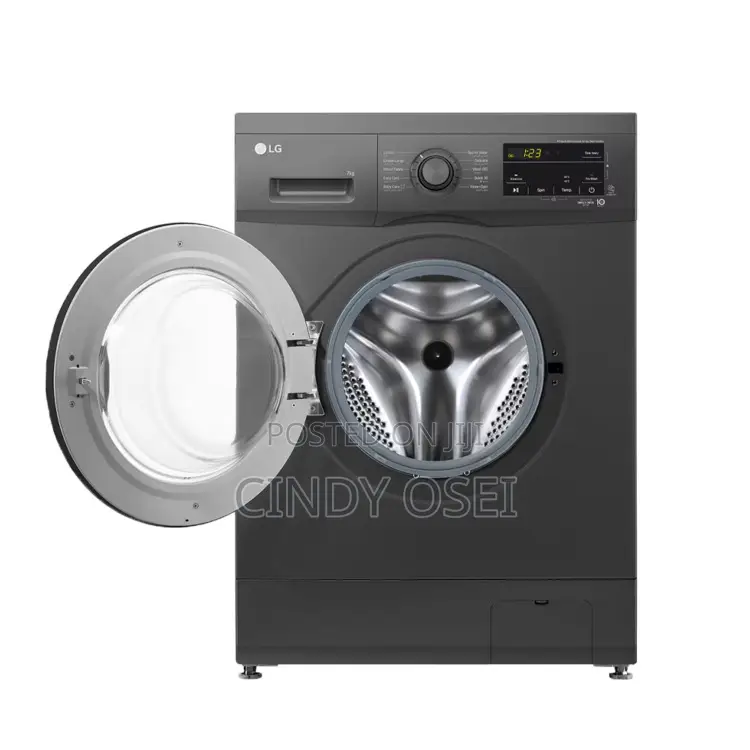 Lg 7kg F2j3qyl6j Ai DDTM Washing Machine - Silver