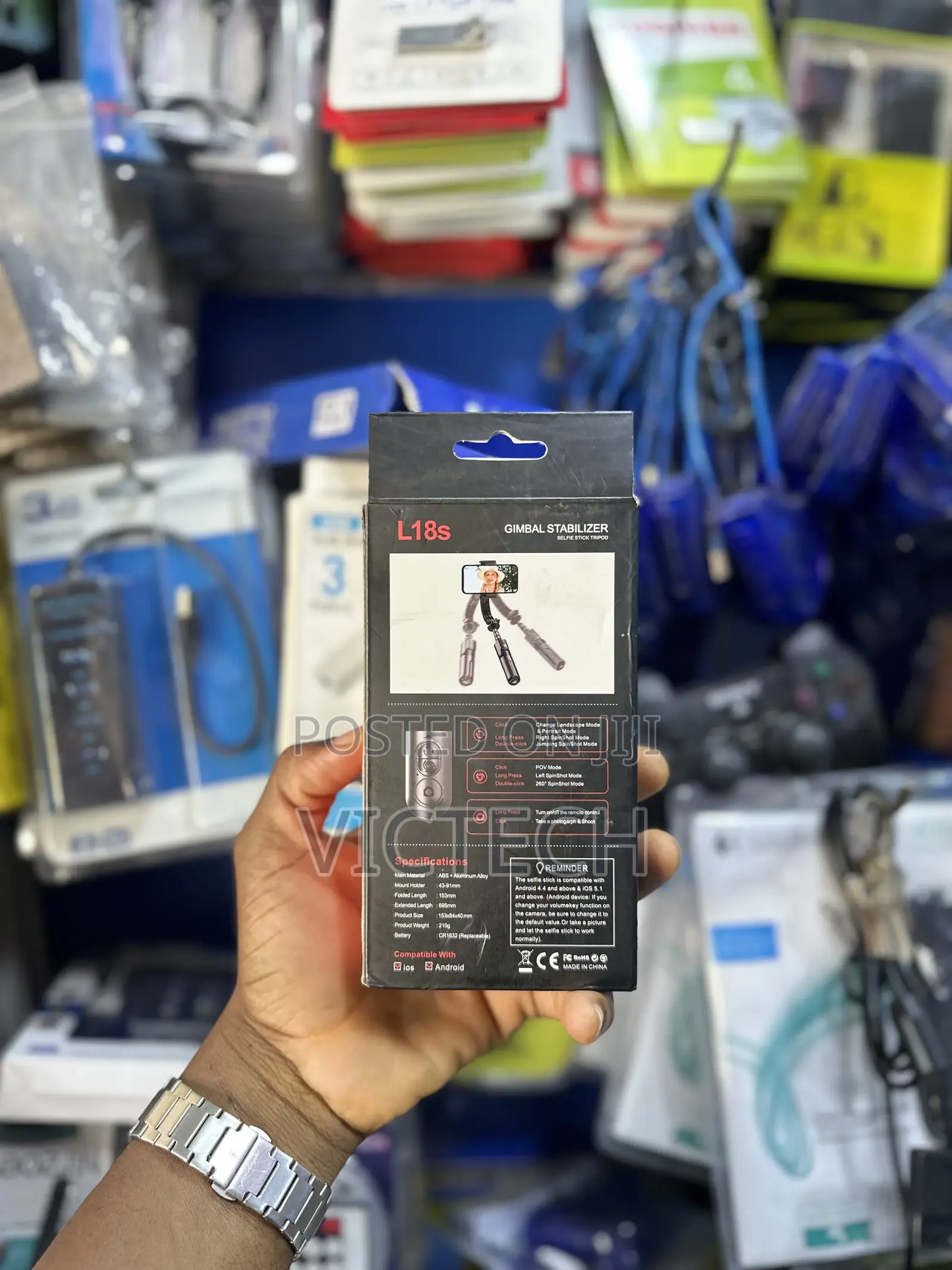 L18s Mini Gimbal Stabilizer