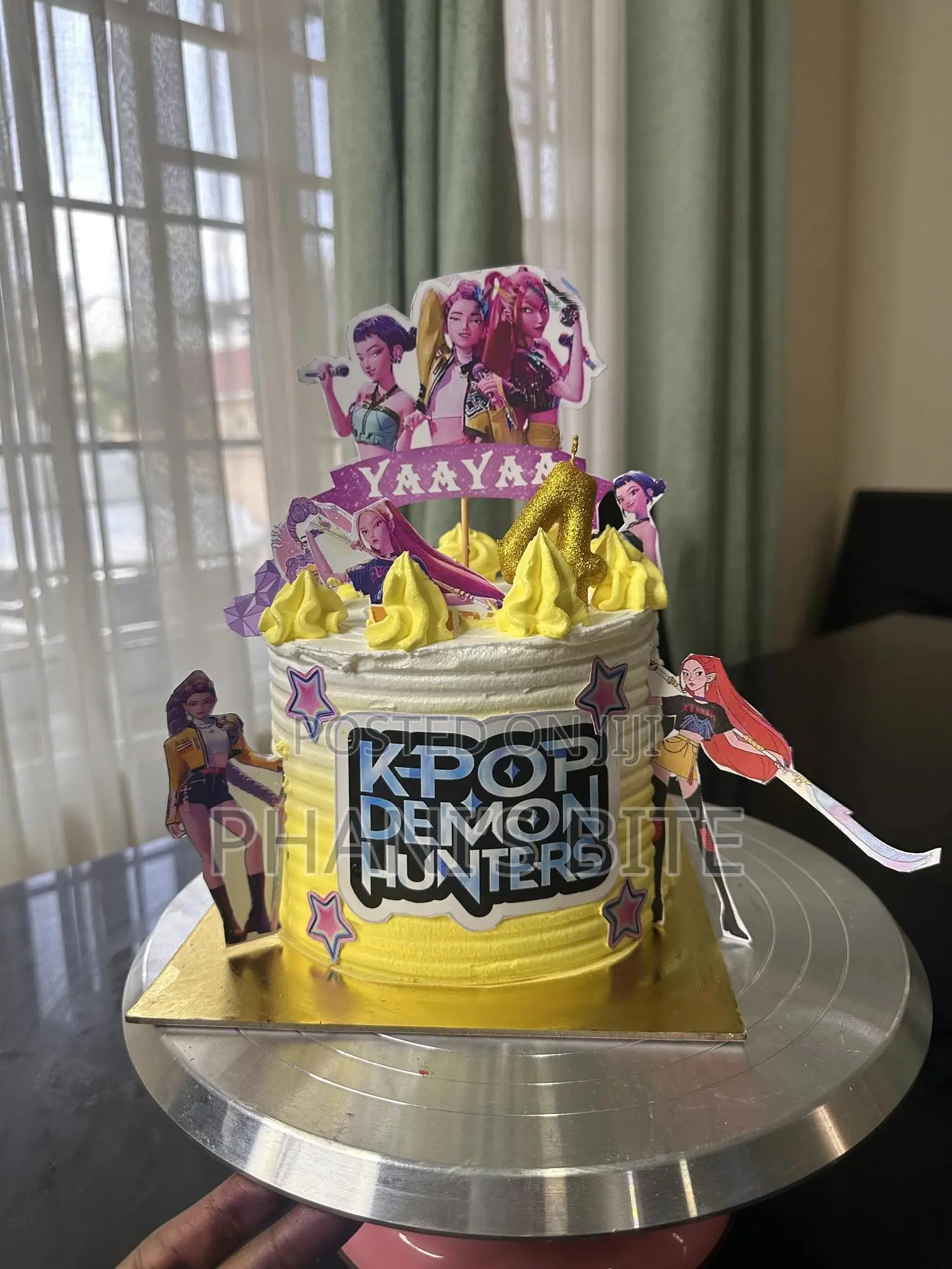 Yellow K-Pop Demon
