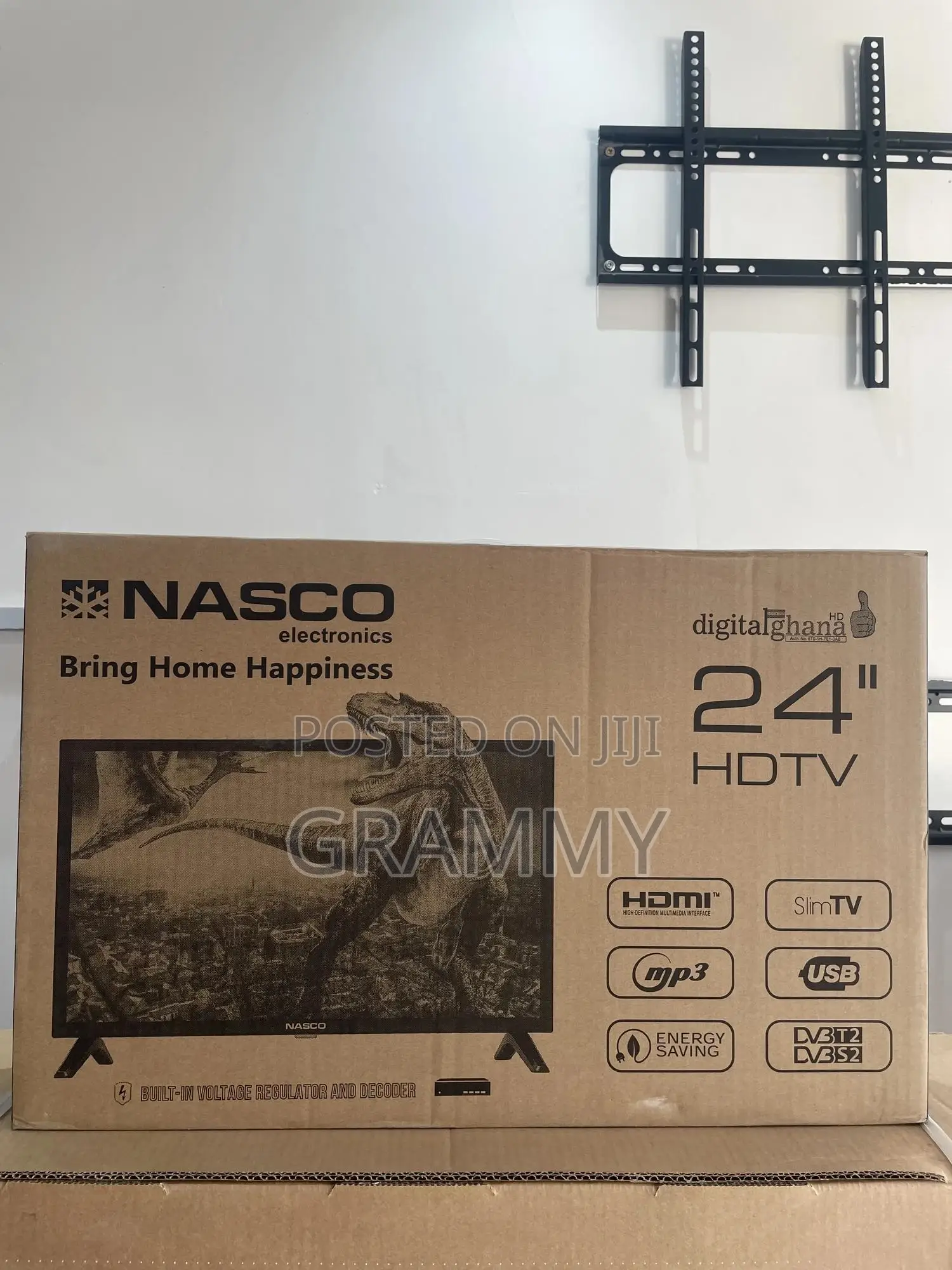 Brand New Nasco 24′′ Led Full Hd Digital Satellite Tv