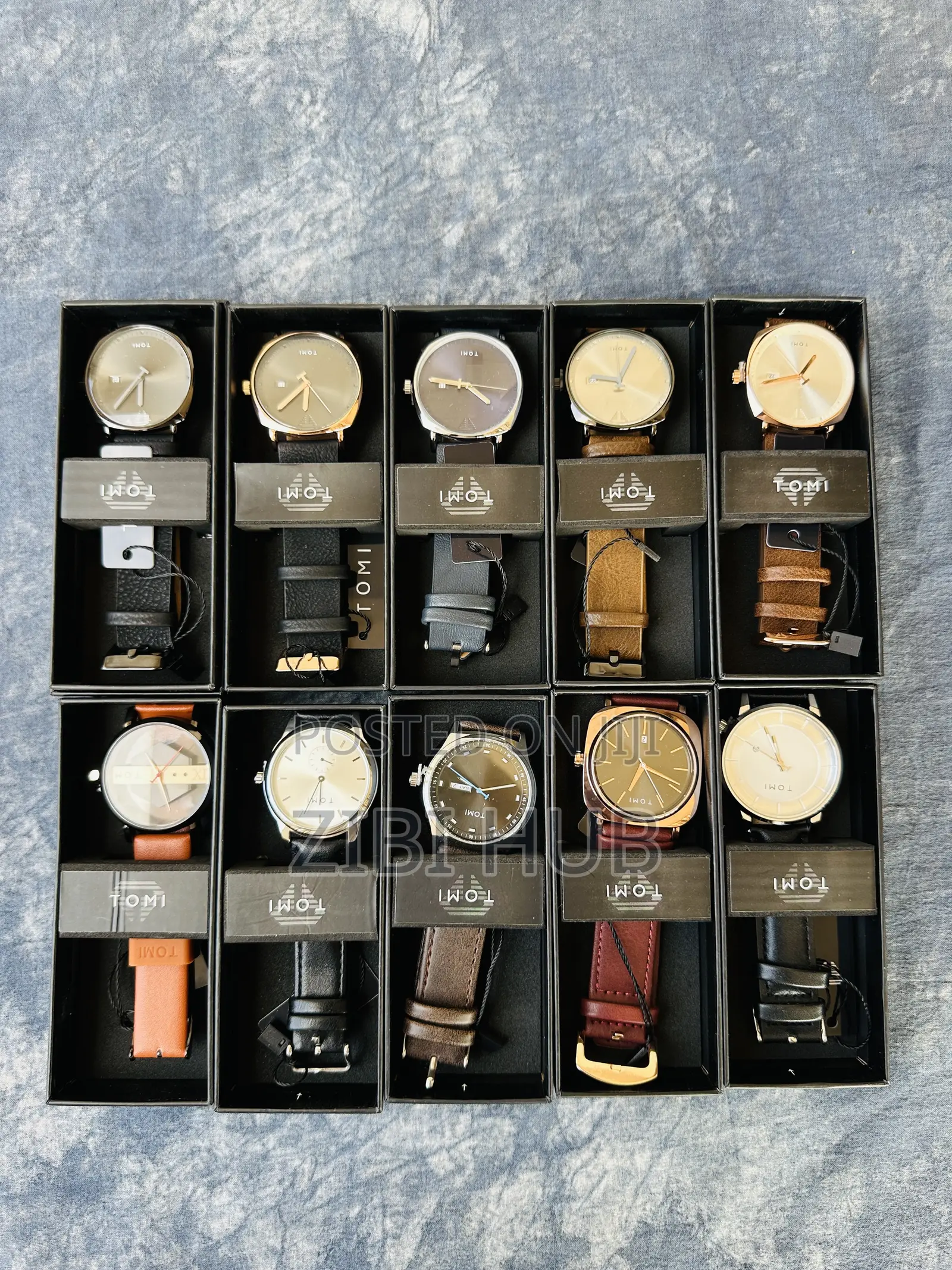 Tomi Leather Watch