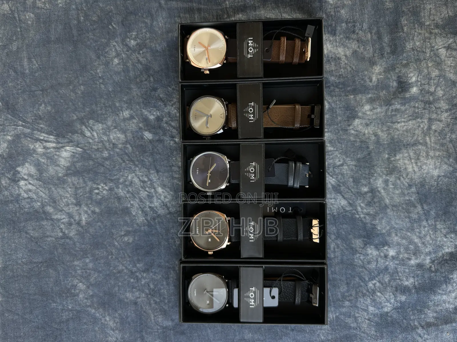 Tomi Leather Watch