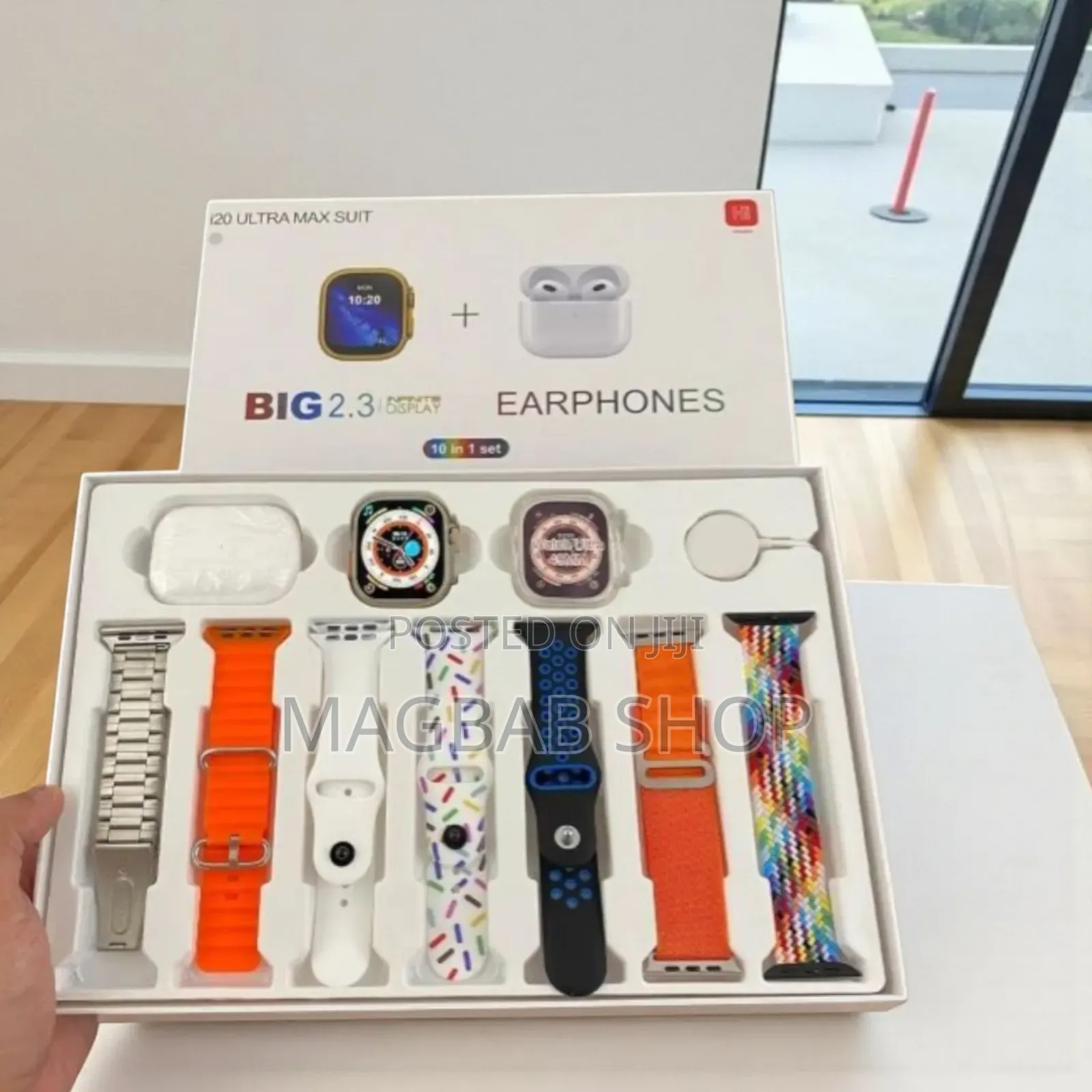 I20 Ultra Max Suit Combination Smartwatch (567828)