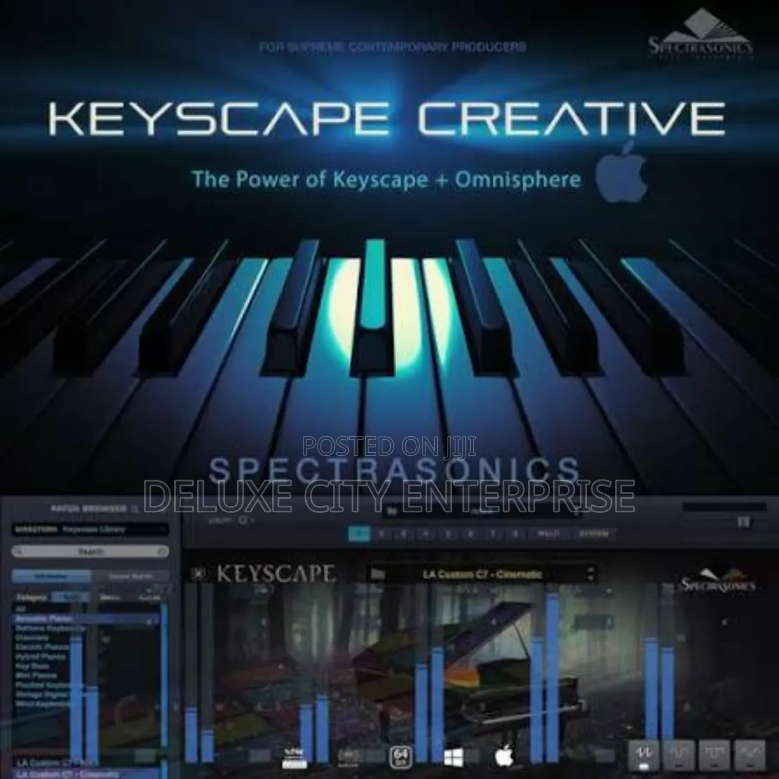 Spectrasonics Keyscape + Steam Library For Win/Mac