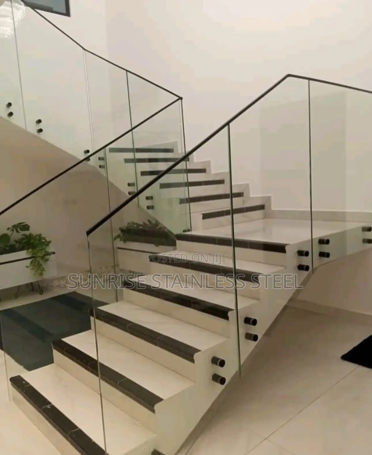 Sunrise Stainless Frameless Design