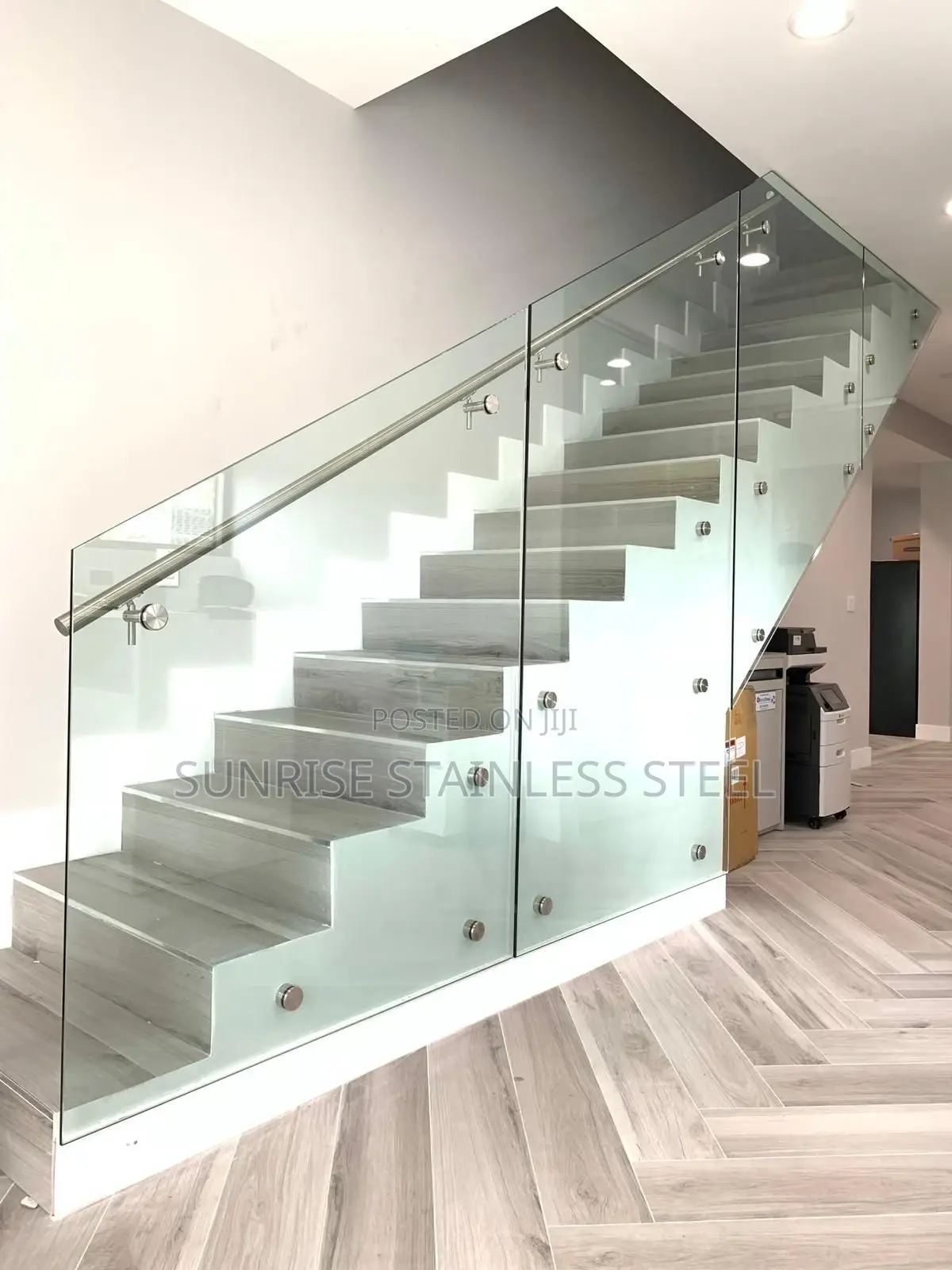 Sunrise Stainless Frameless Design