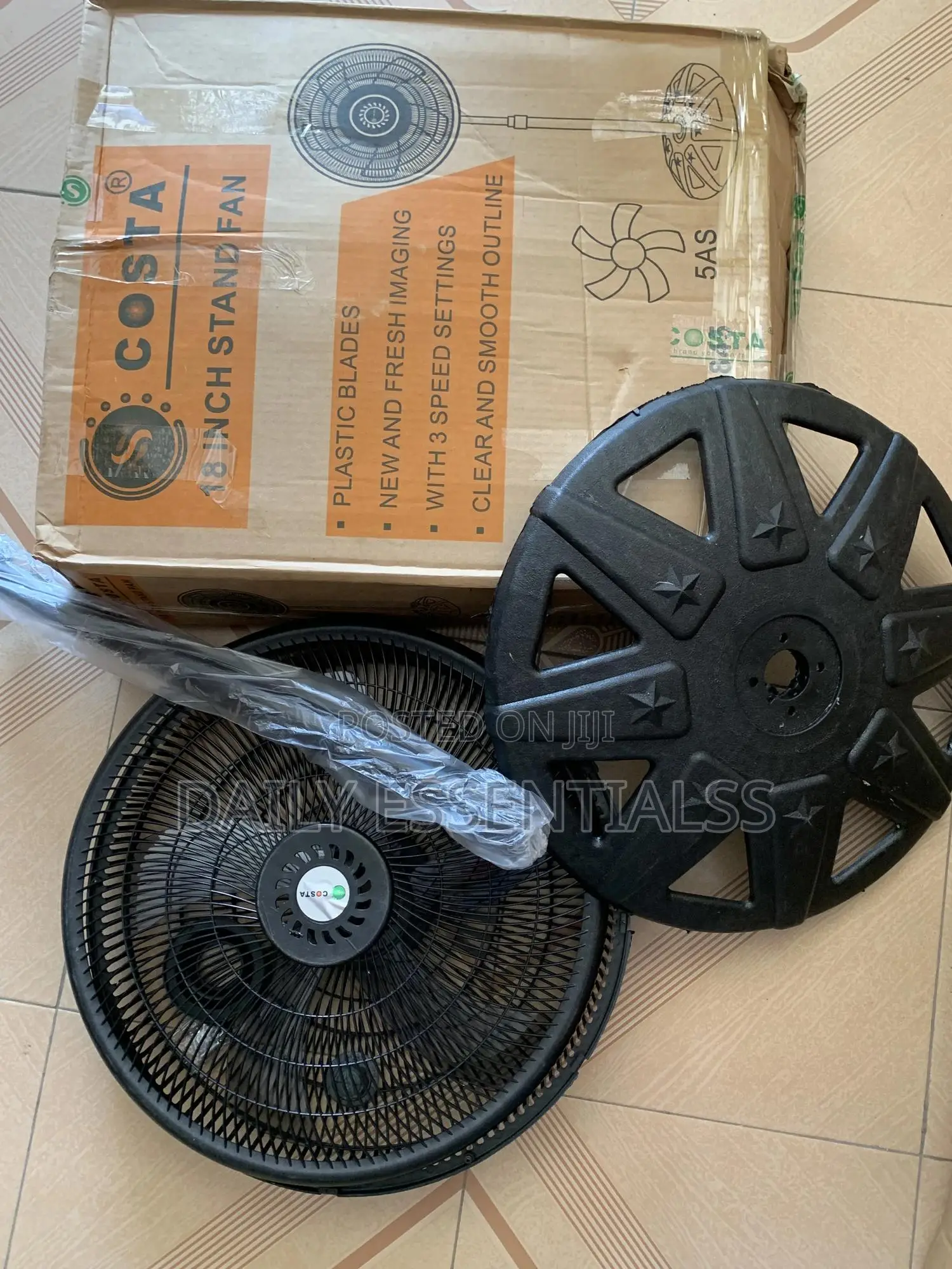 Original Costa 18 Inches Standing Fan – Strong Reliable