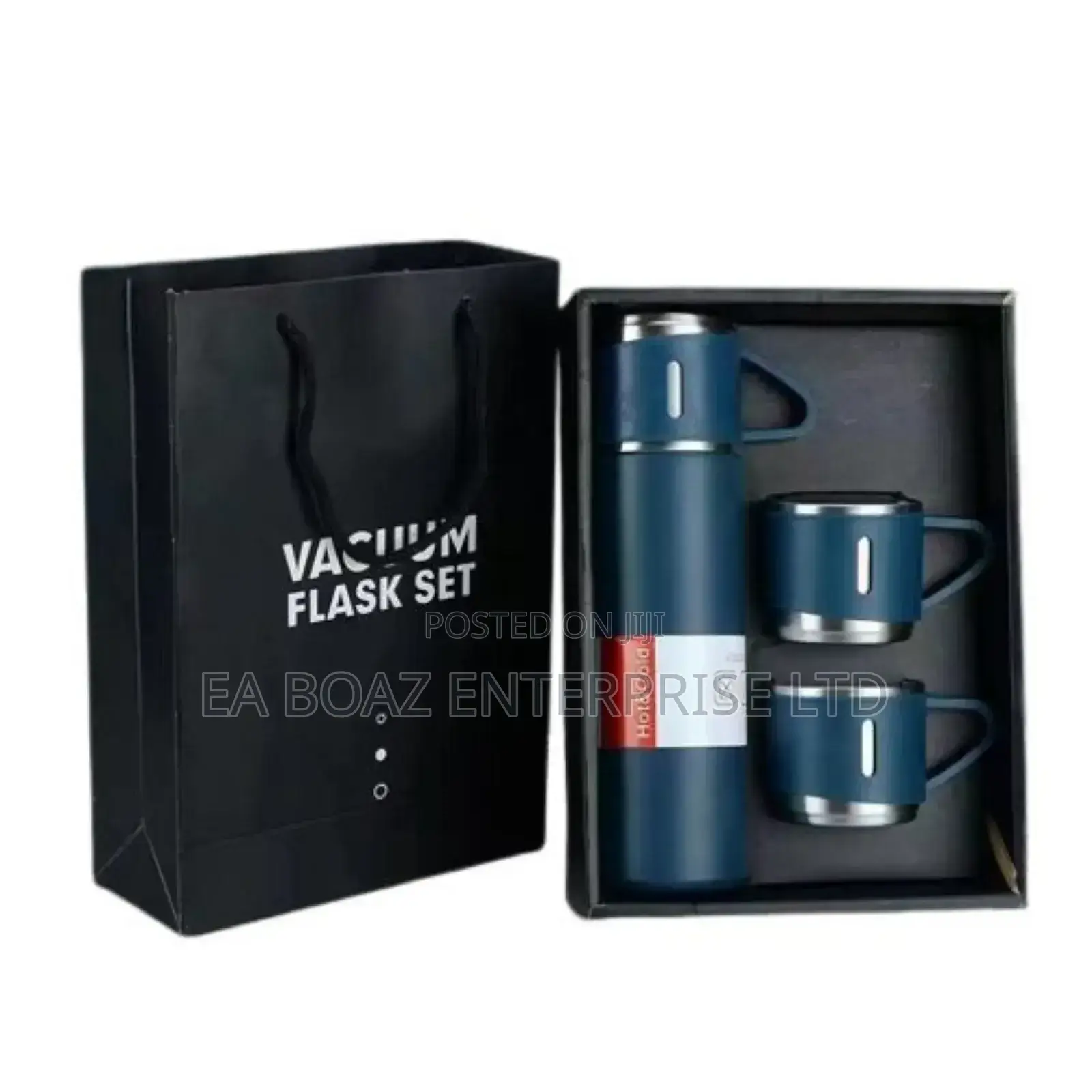 2 In 1 Stainless Vacuum Thermo Flask Set For Keeping Hot/Cold Liquid