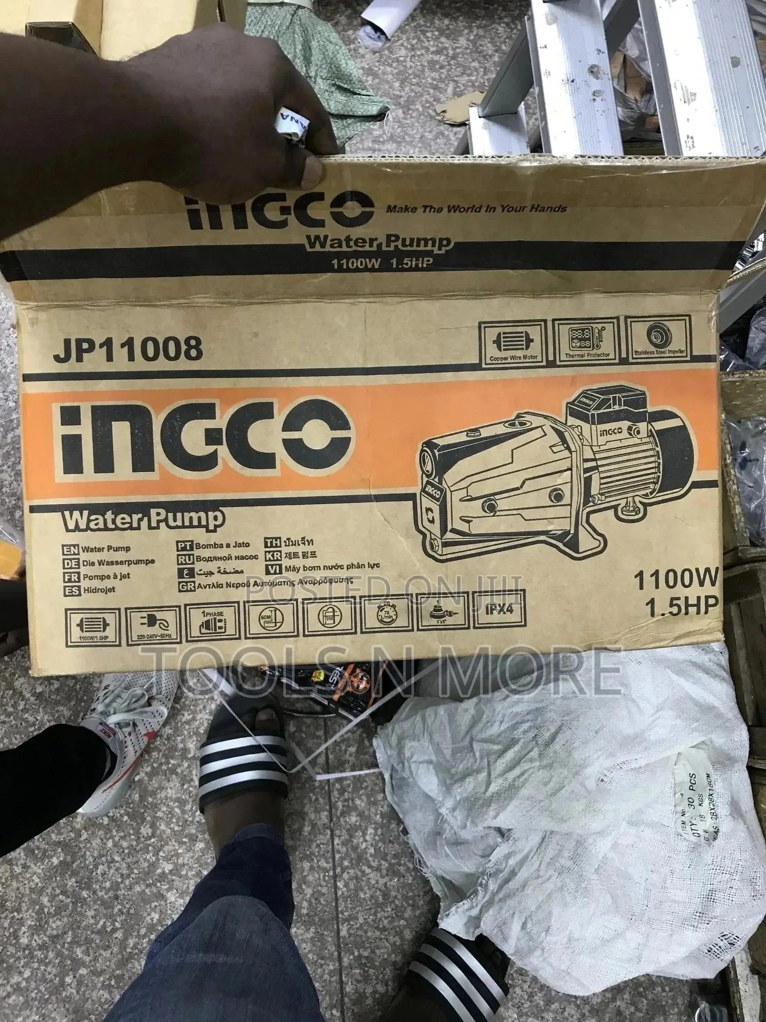 Ingco Water Pump (1.5hp)