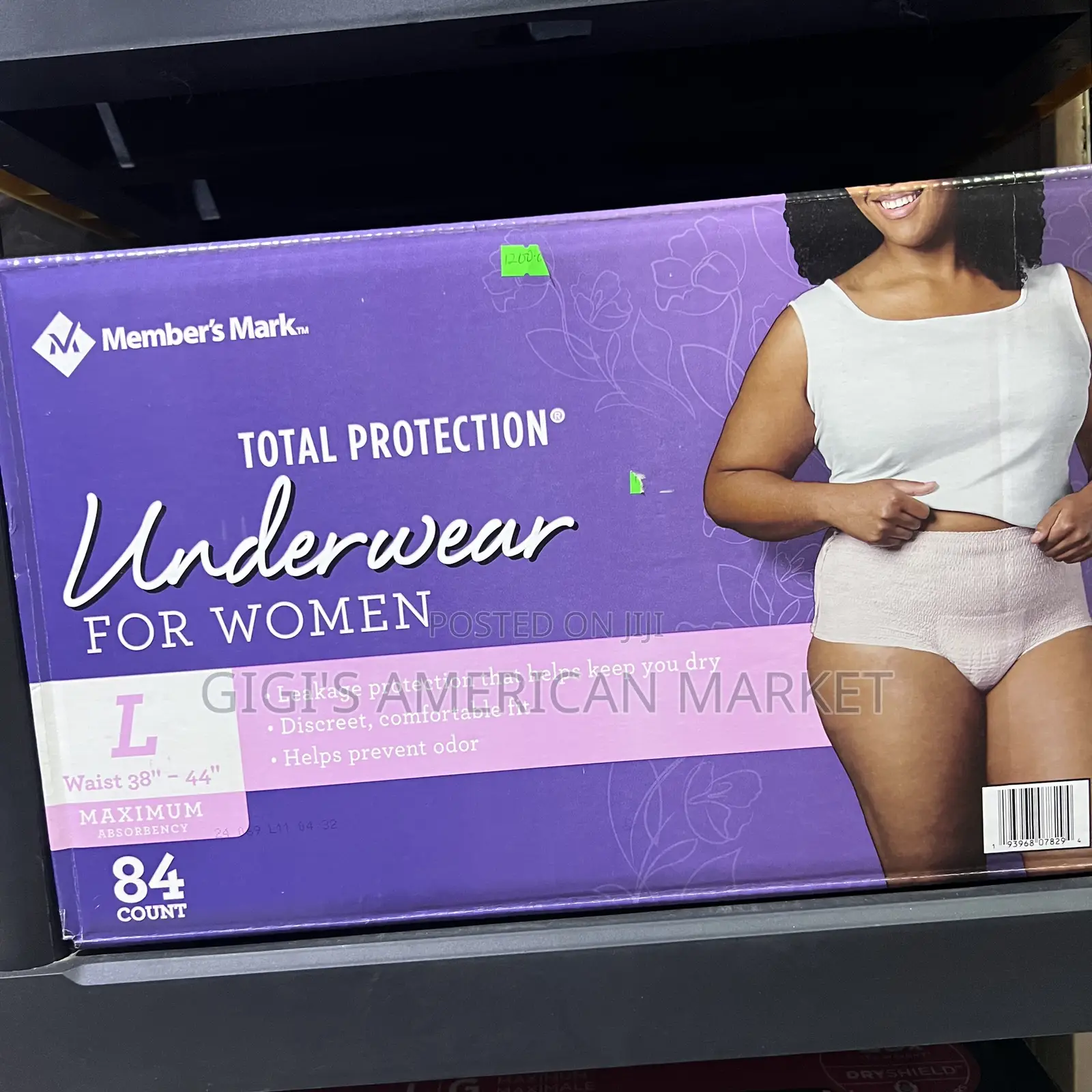 Members Mark Total Protection Underwear Adult Briefs