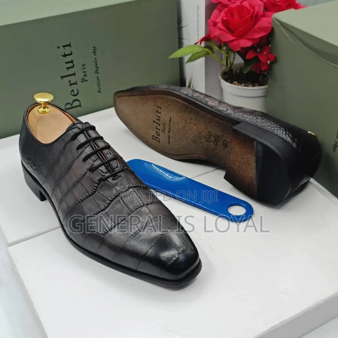 Berluti Mix Black And Brown Men’S Shoe