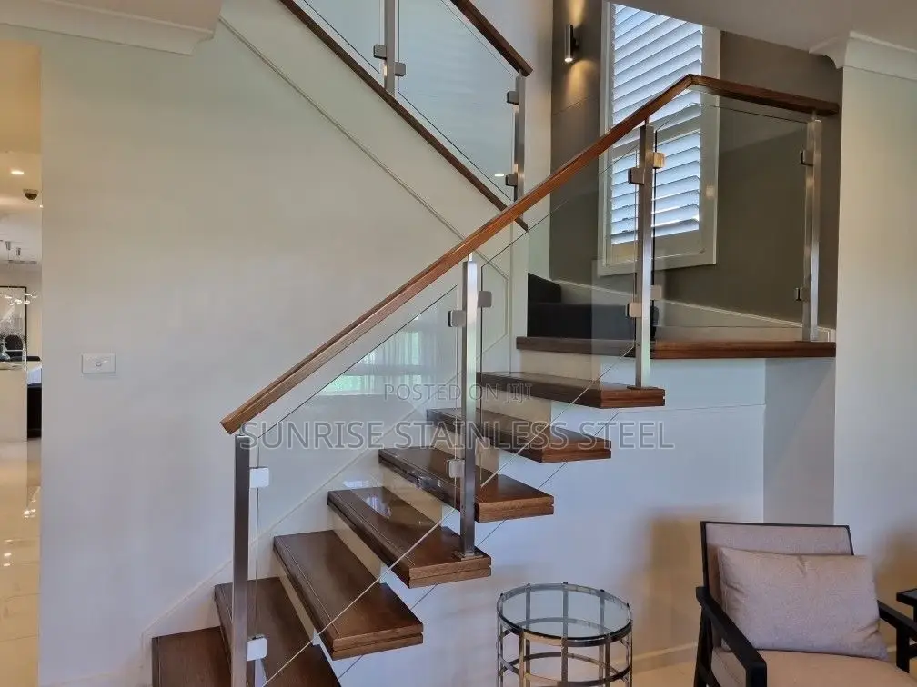 Sunrise Stainless Balustrade Plain Glass