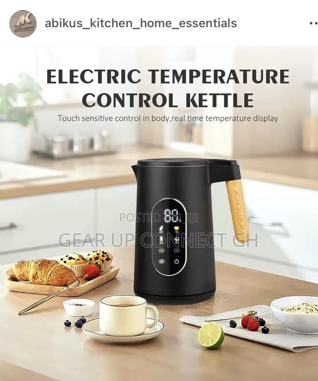 1.7liters Digital Sokany Kettle