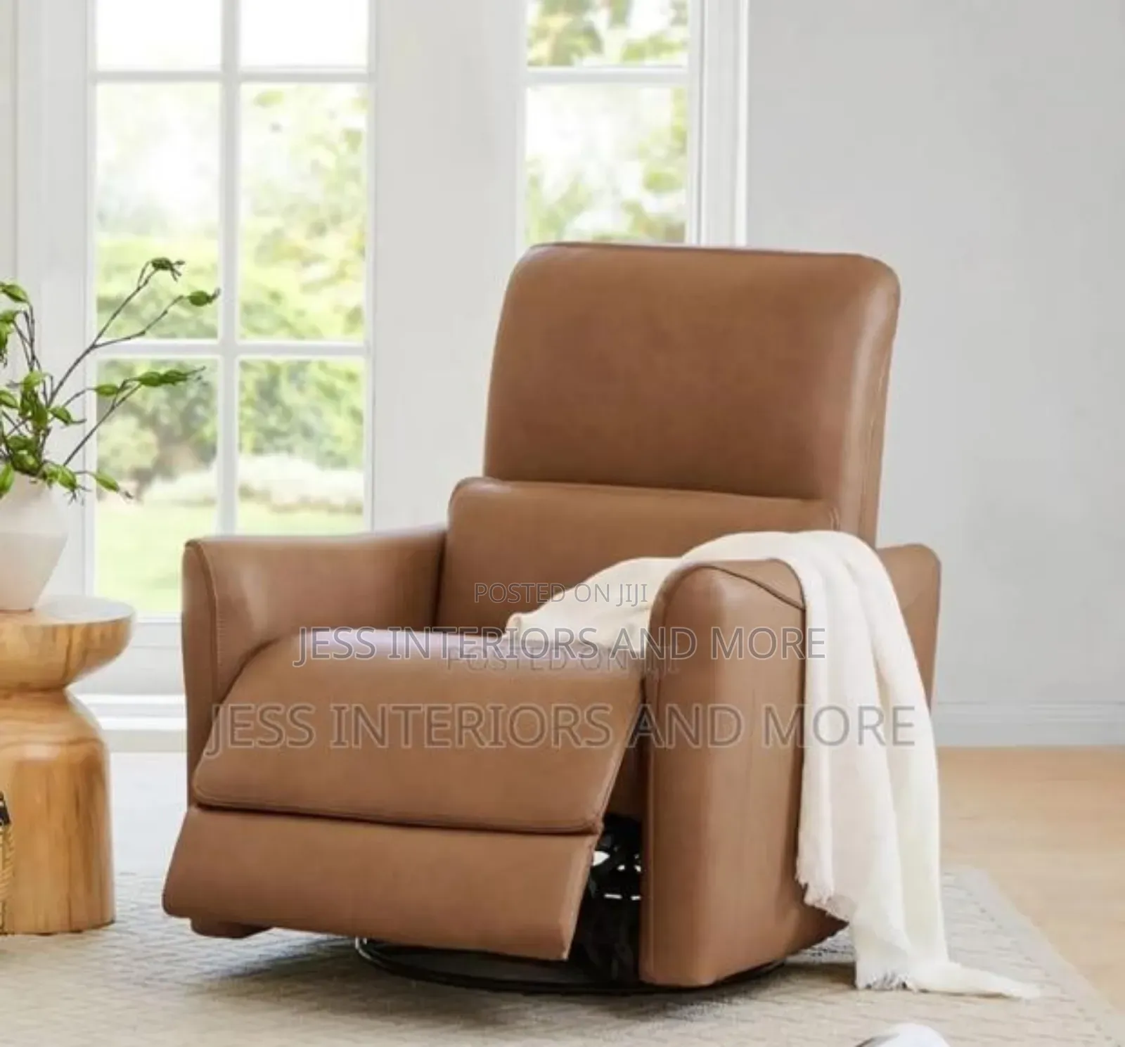 Power Recliner Chair Swivel Glider(Peanut)