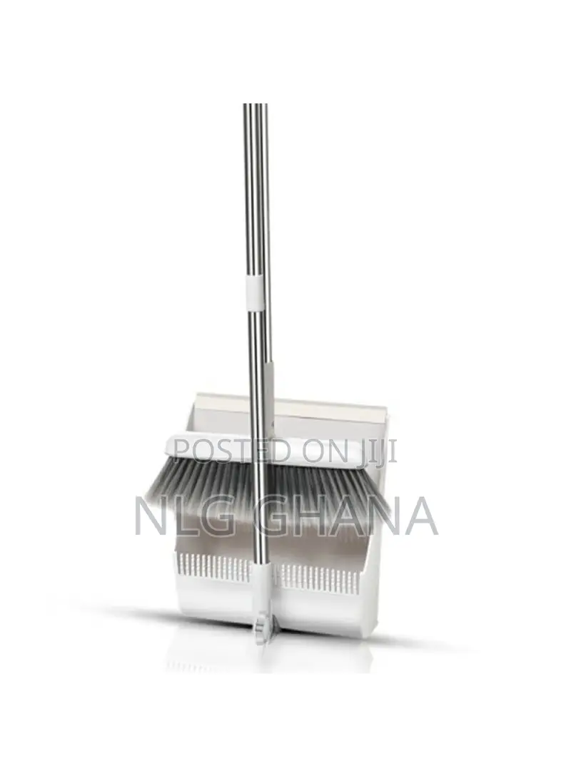 Long-Handled Brush and Dustpan Set, Upright Standing Dust. Tvx26495