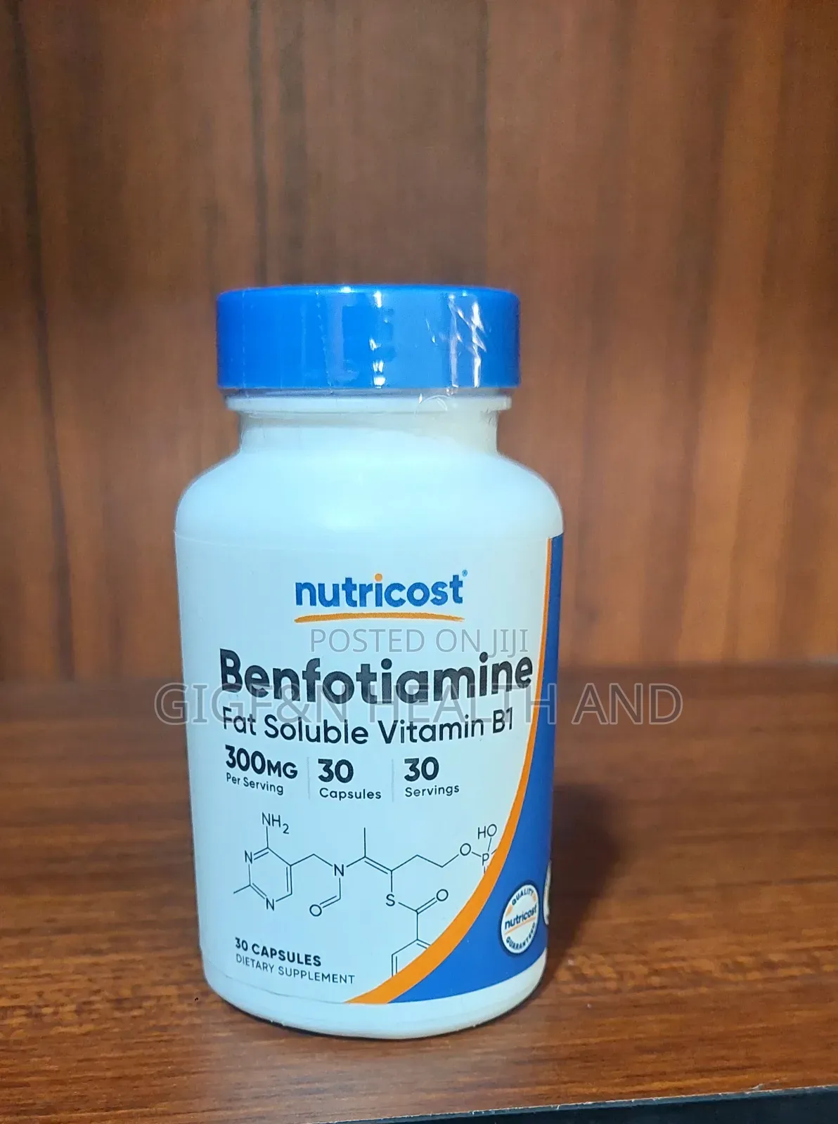 Nutricost ,Fat-Soluble Vitamin B1 Benfotiamine ( Nerves Glucose Sup.)