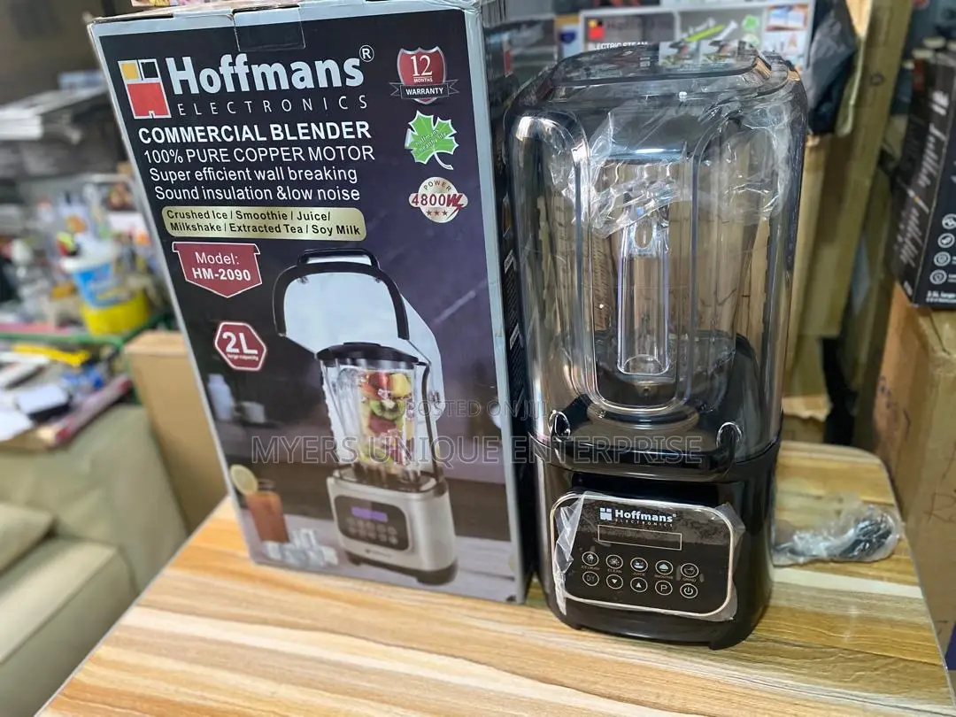 Hoffmans 2l Commercial Blender With Unbreakable Jar