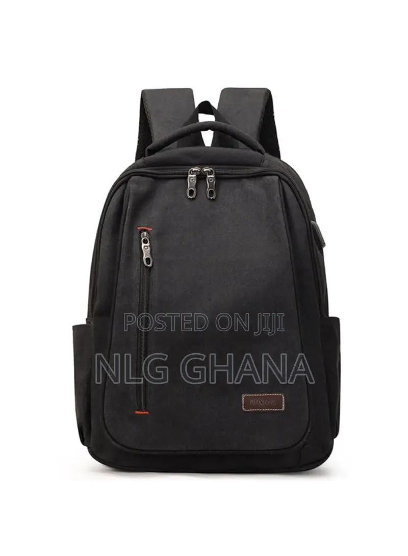 Casual Canvas Laptop Backpack With External Usb Charging. Tvx14021