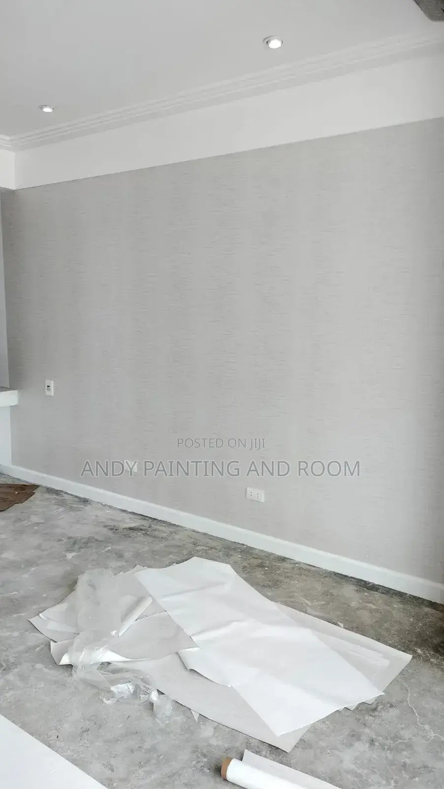 Skilful 3d Wallpaper Installation