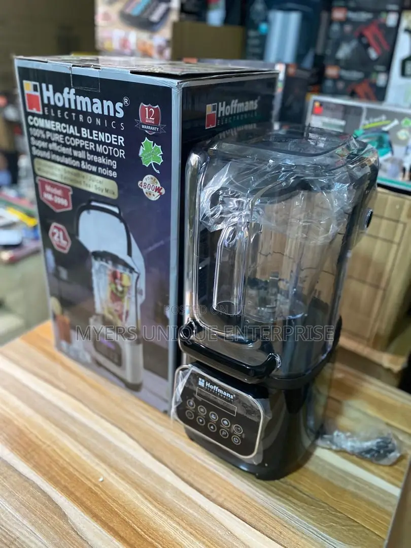 High Performance Hoffmans Commercial Blender 4800w