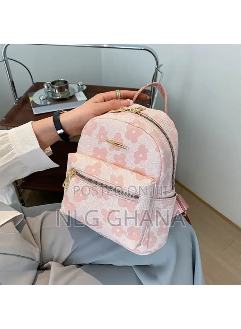 Lovely Flower Pattern Canvas Backpack Women Casual Small. Tvx25557