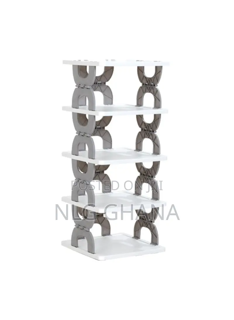 Foldable 5 Tiers Shoe Rack Organizer Home Entryway Bathroom. Tvx25053
