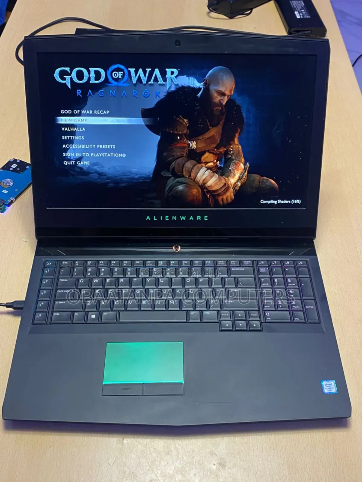 Laptop Dell Alienware M17X R4 16GB Intel Core i7 SSHD (Hybrid) 128GB