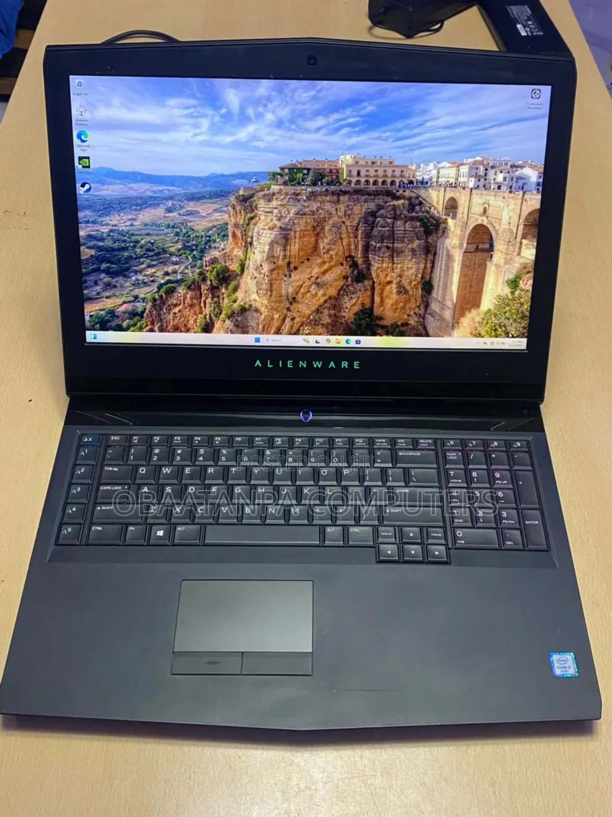Laptop Dell Alienware M17X R4 16GB Intel Core i7 SSHD (Hybrid) 128GB