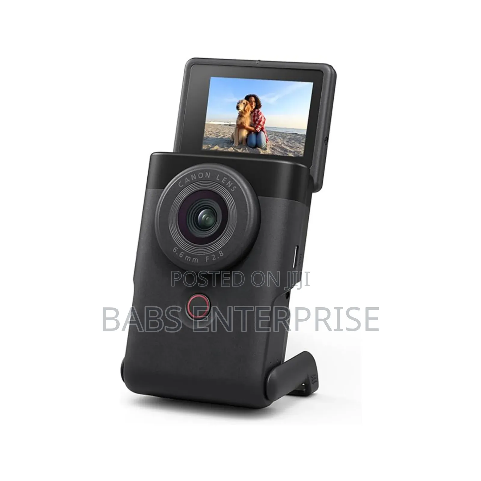 Canon Powershot V10 Bk Vlogging Kit-4k Uhd Quality Recording 20.9mp