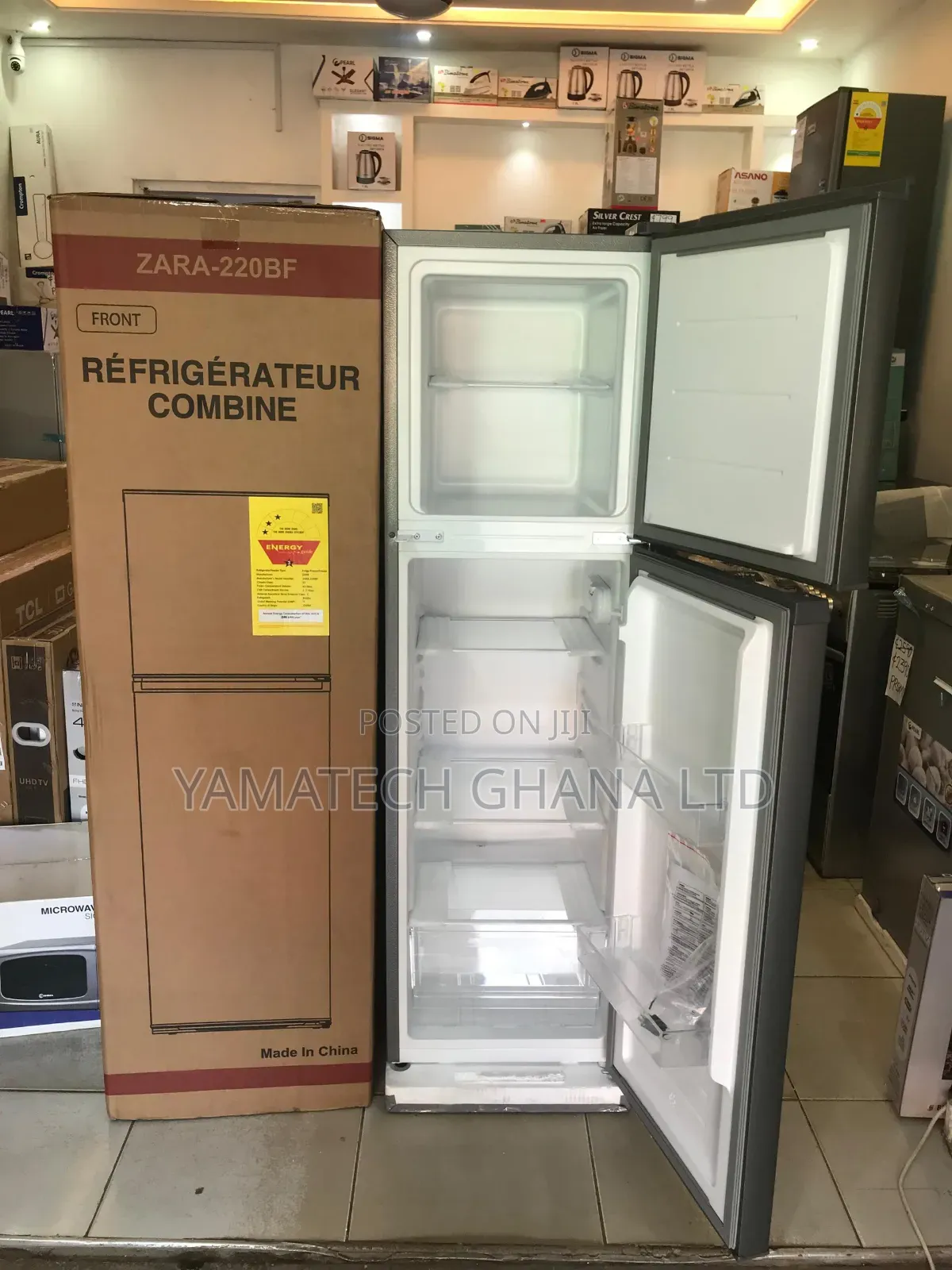 High Quality Energy Saving Zara 158litre Fridge With 5 Years Warranty