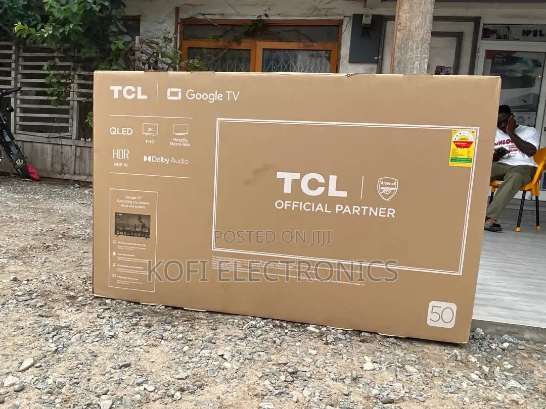TCL Ultraline 50” Dolby Audio Google Tv
