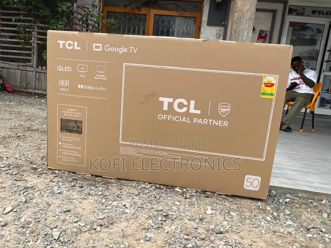 TCL Ultraline 50” Dolby Audio Google Tv