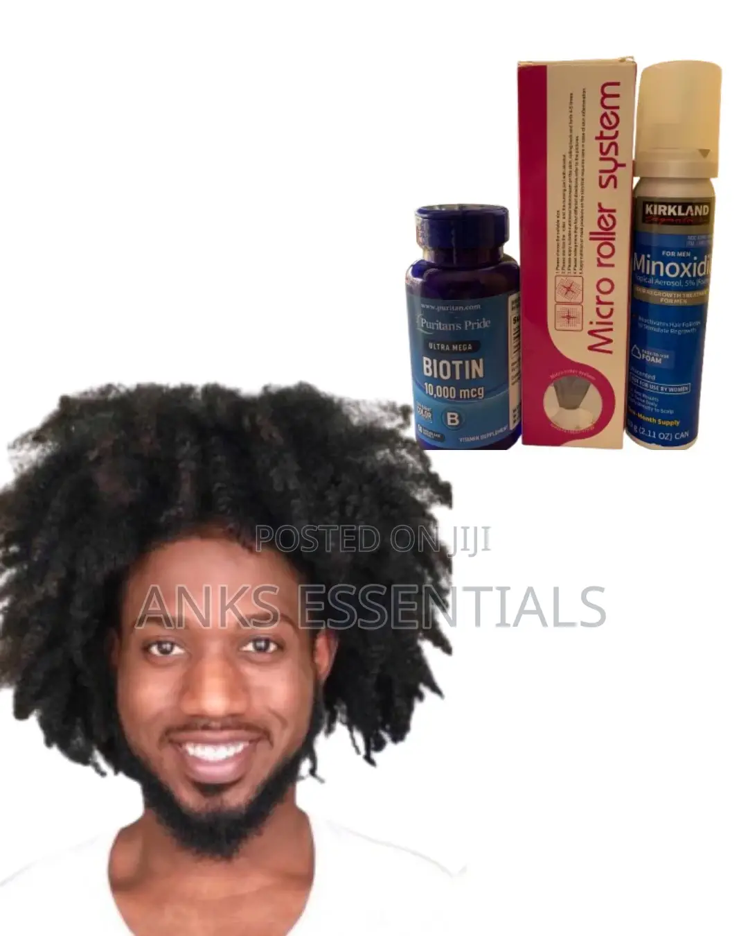 Kirkland Hair Regrowth + Biotin Vitamins Combo