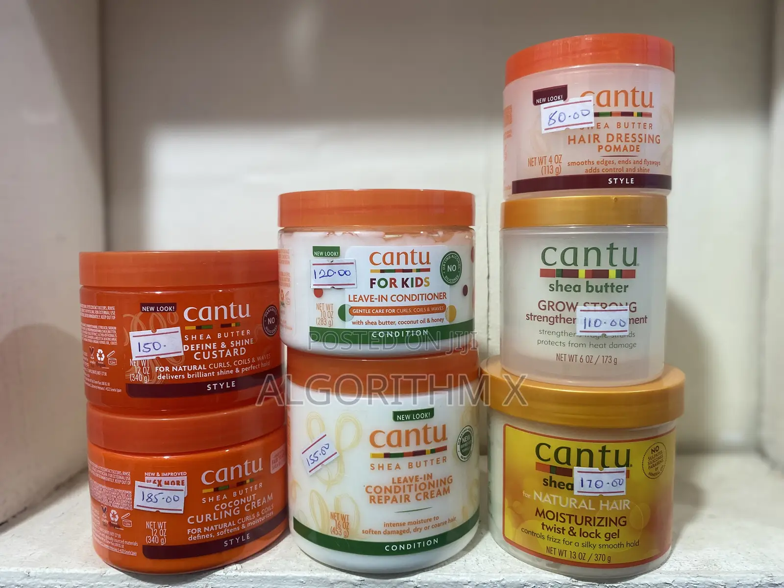 Cantu Hair Products (Each Has Price on Picture)