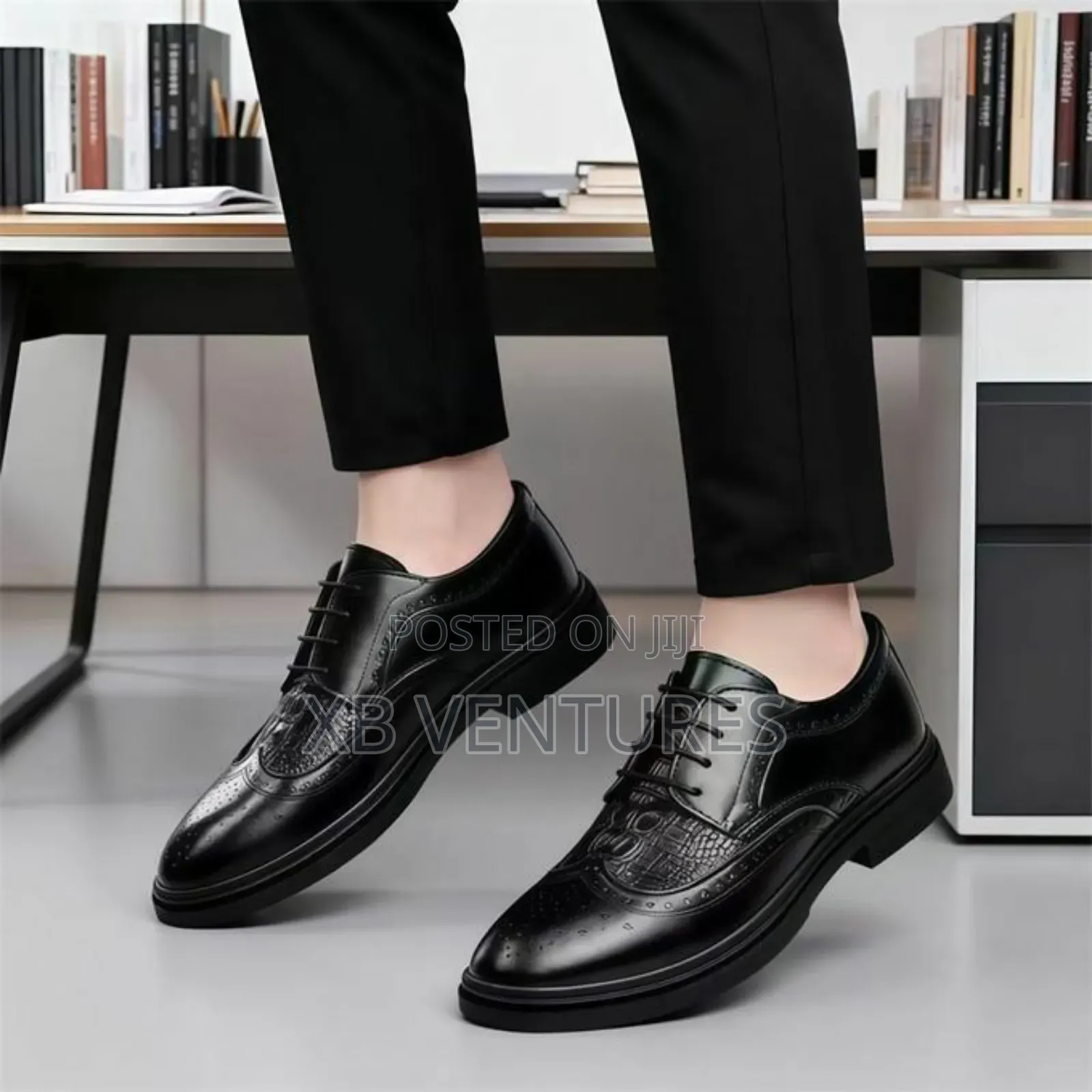 Lace-Up
Wedding
Shoes-Black