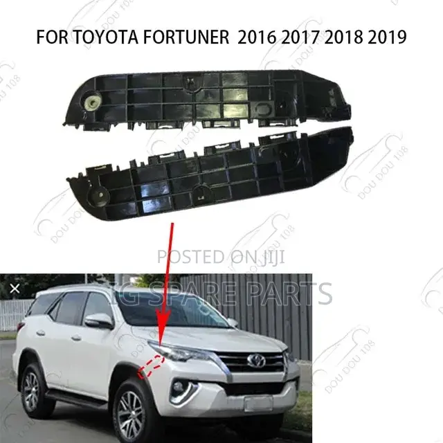 Toyota Fortuner 2016-2021 Front Bumper Bracket