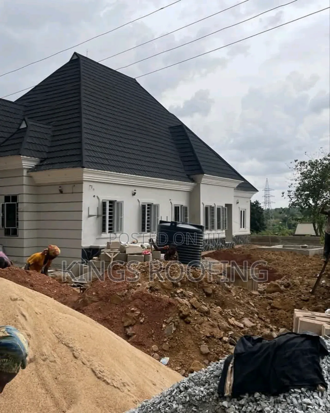 Hero Roofing Sheet, Concrete Parapet Design