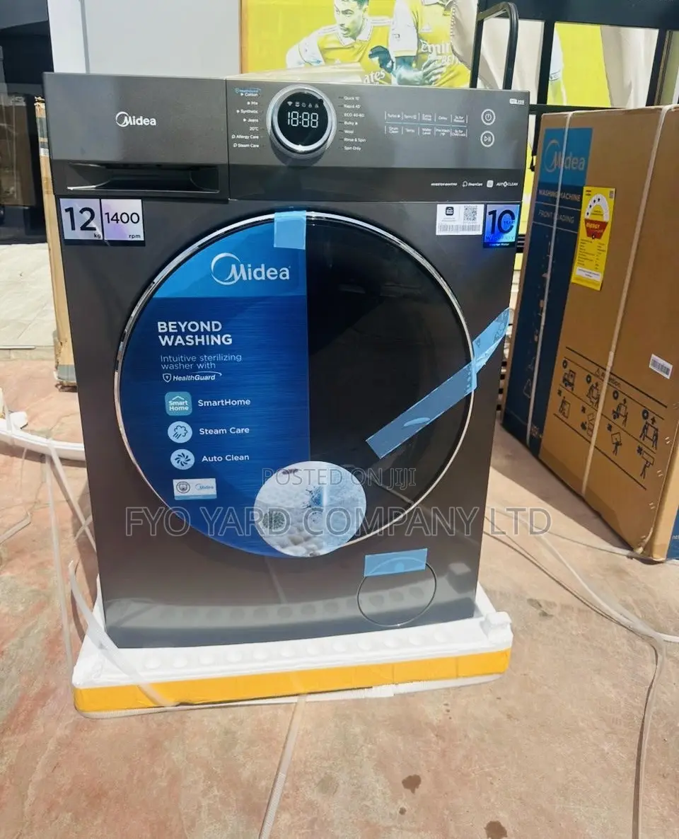 Exceptional Washing From Midea 12kg Fully Auto Front Load Machine