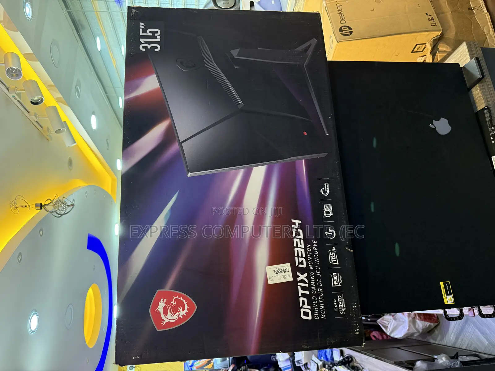 Msi 32 Inches Curved Edgeless Gaming Monitor 165hz Brand New