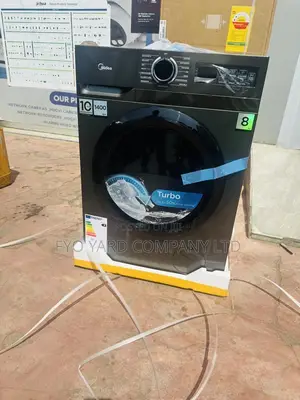 Turbo Performance Midea 8kg Full Automatic Front Load Washing Machine