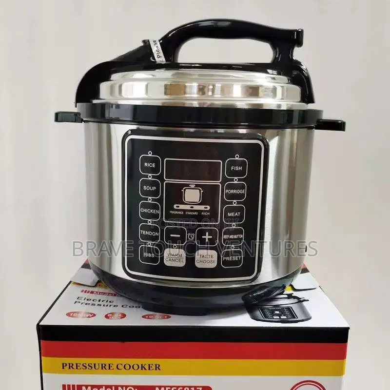 6 Liters Multifunction Electric Pressure Cooker