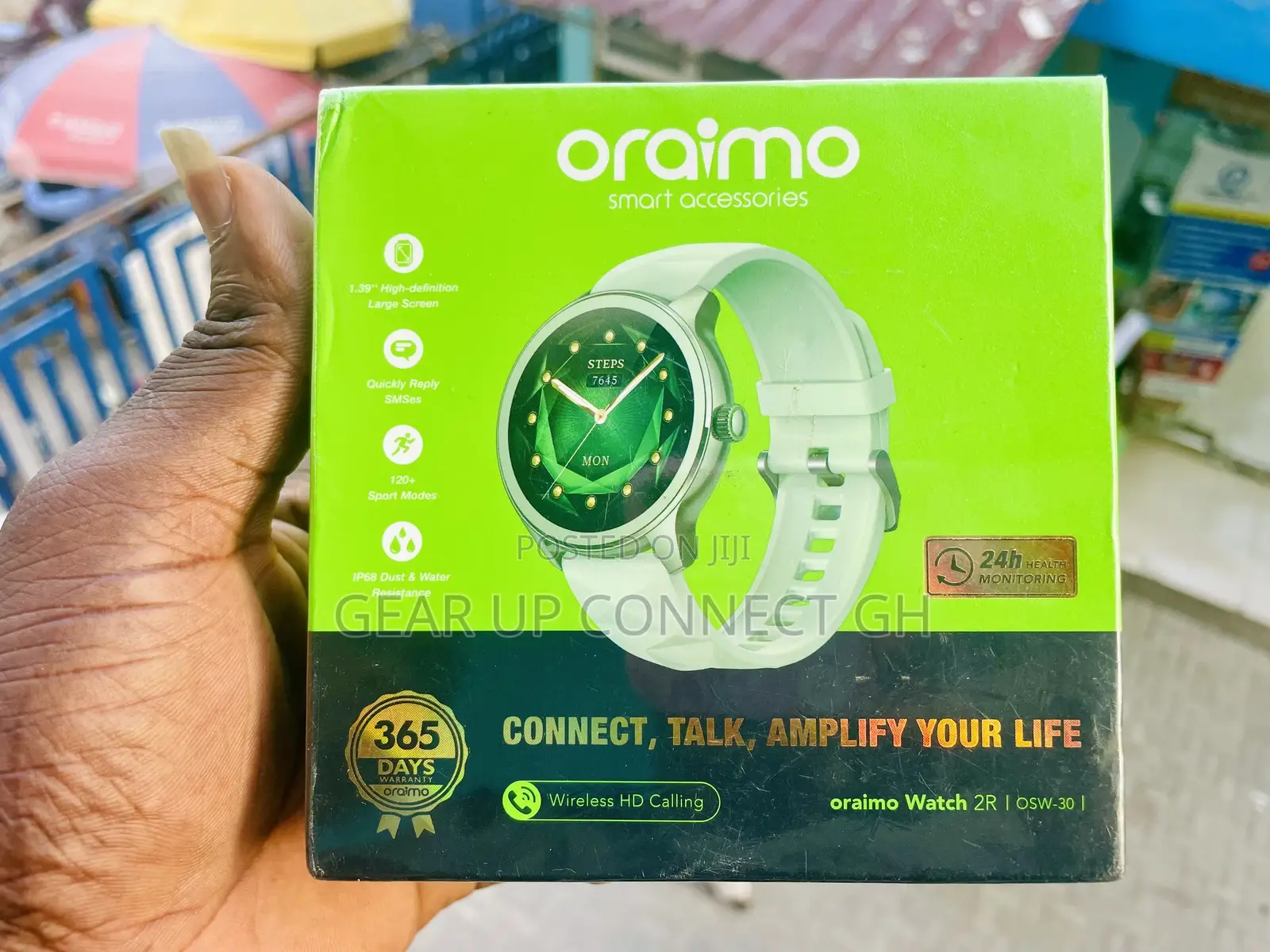 Oraimo Watch 2r Colorful 1.39 Tft Ip68d Smart Watch