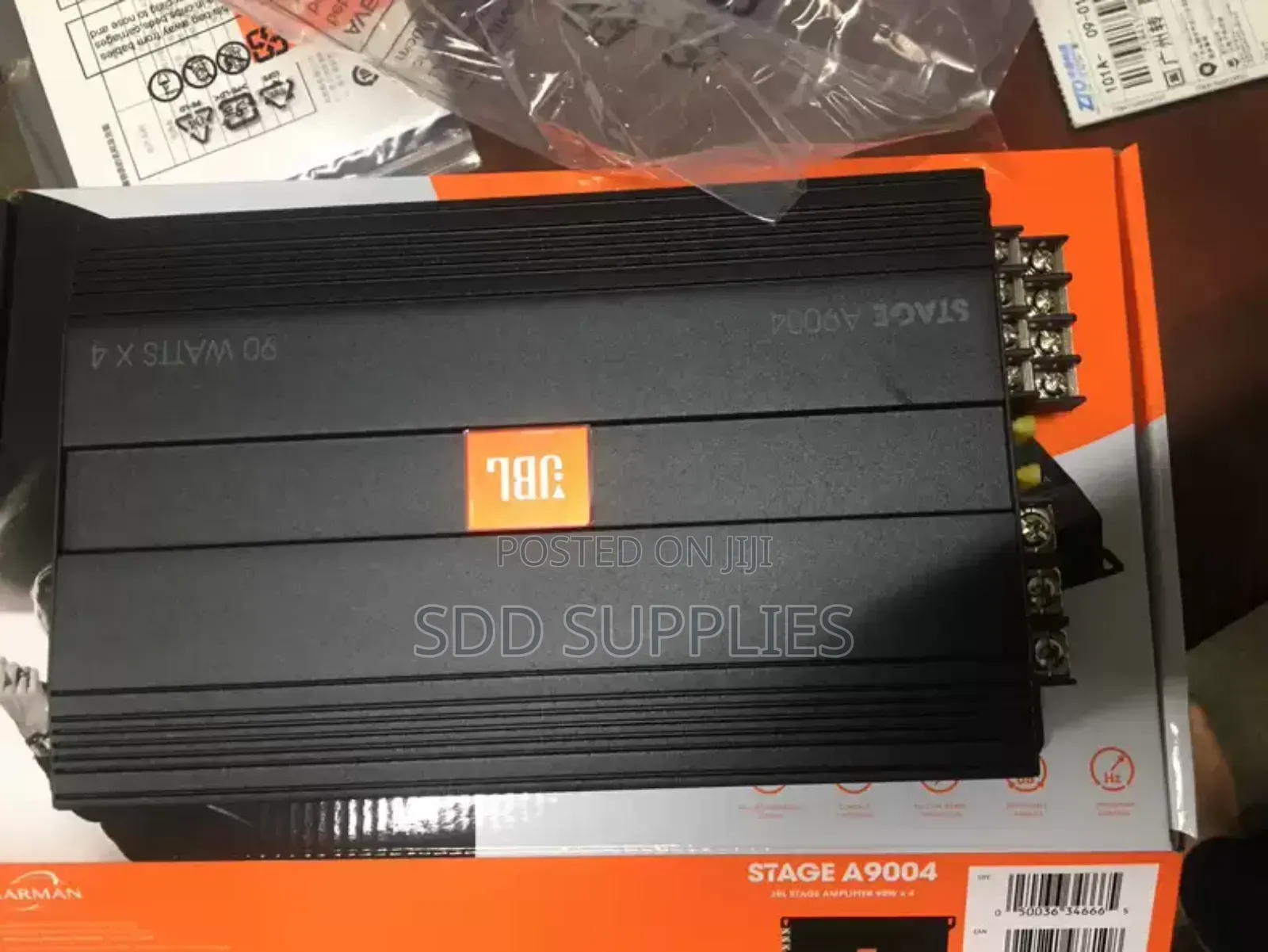 Jbl A9004 High End 1200 Watts  4 Channels Car Amplifier
