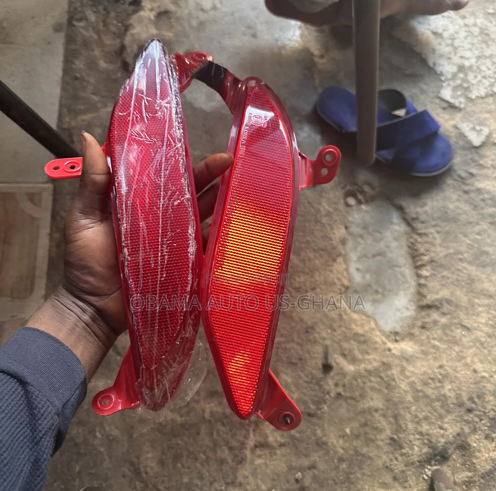 Santafe Santa Fe 2013 2014 2015 2016 Back Bumper Reflector Light