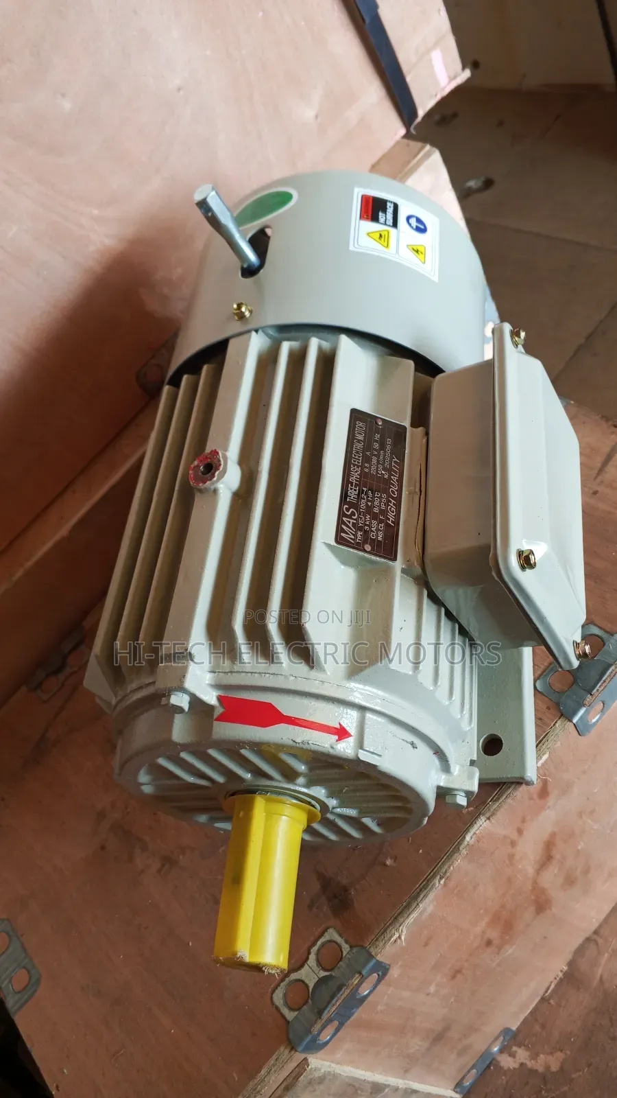 4hp (3kw) Brake Electric Motor – 3 Phase – 380v – 1450rpm