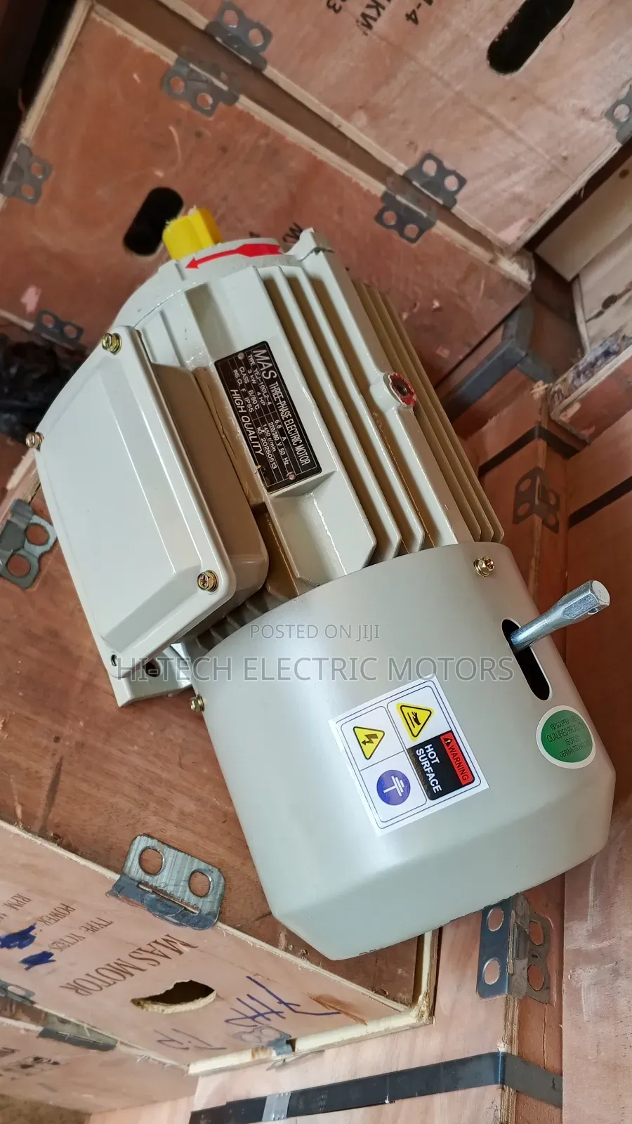 4hp (3kw) Brake Electric Motor – 3 Phase – 380v – 1450rpm