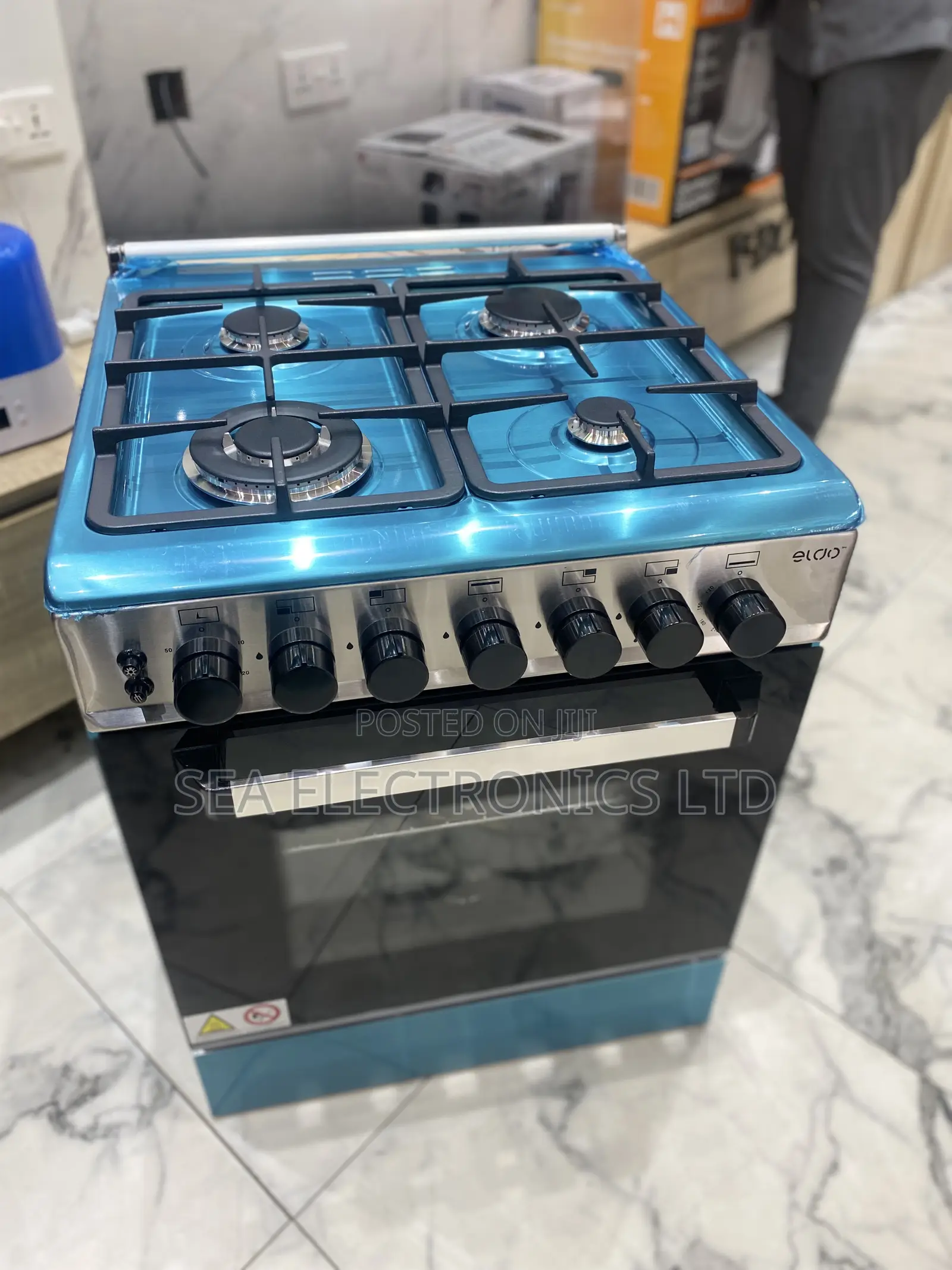 Brand New Eldo 4 Burner 60x60 Cooker