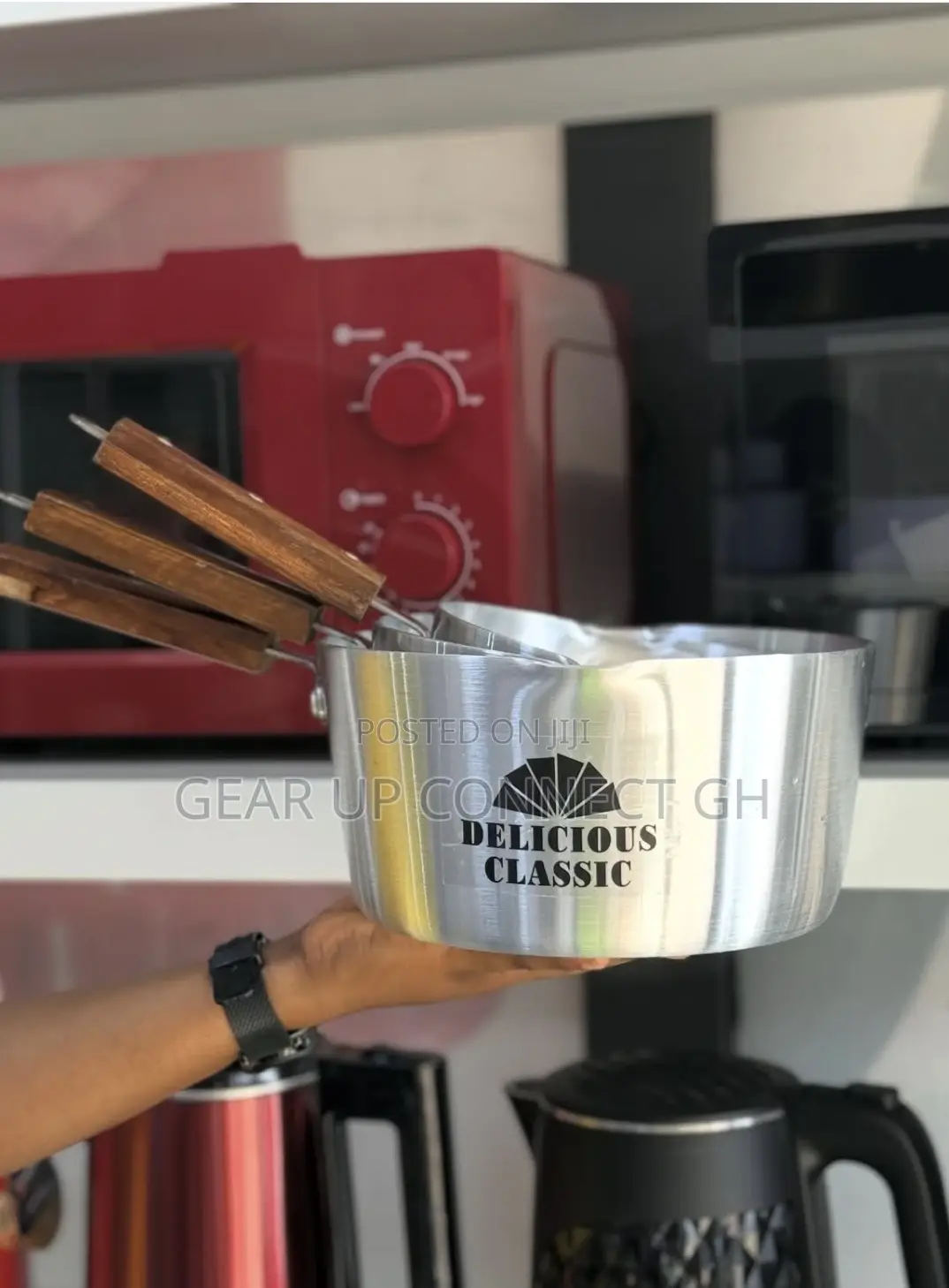 3in1 Aluminum Banku Pan