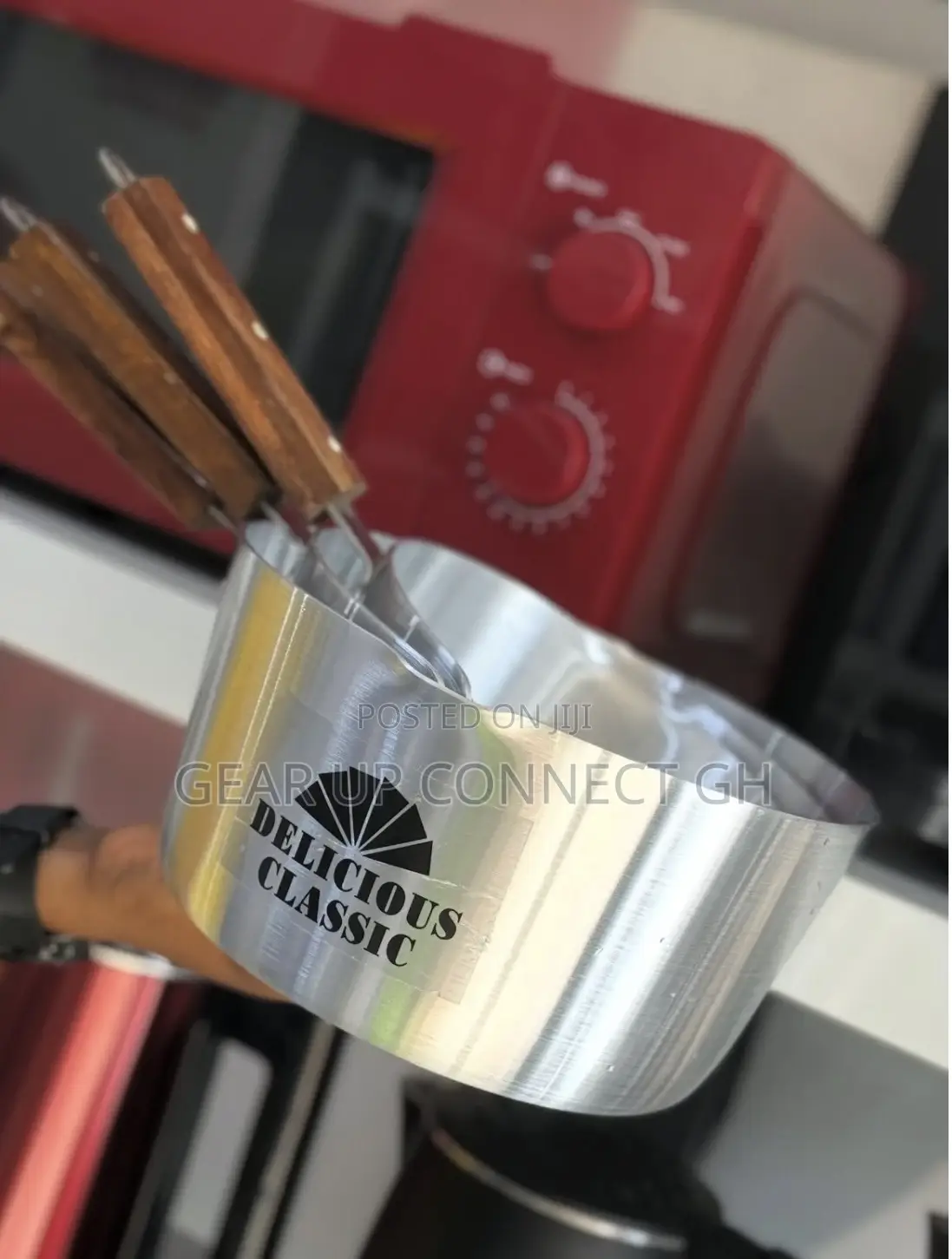 3in1 Aluminum Banku Pan